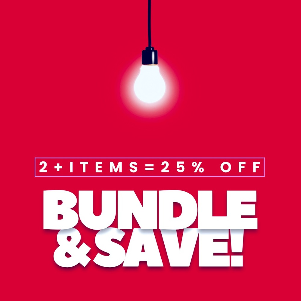 Bundle & Save 25% Off Automatically Today!